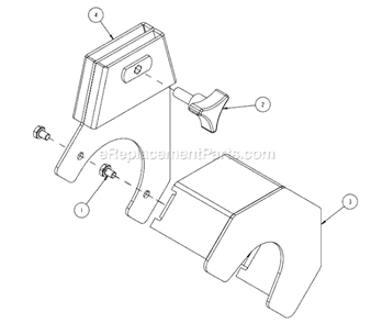 Page V Diagram and Parts List for MK-6026KBG  MK Diamond Concrete Saw